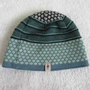 Smartwool Green POPCORN Beanie Women's OS